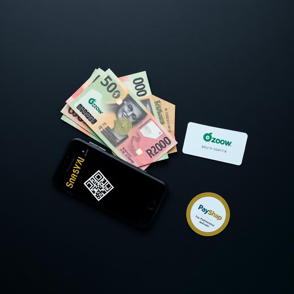 South African payment methods: cash, card, SnapScan QR, Ozow, PayShap
